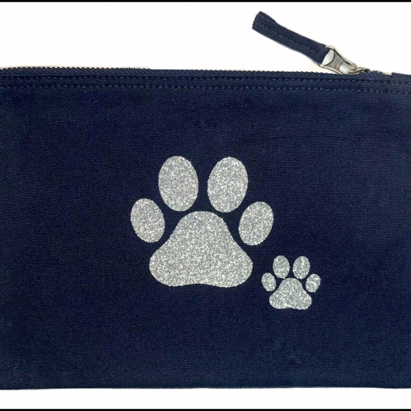 Double Paw Print Accessory Bags at Henley Circle Online Shop