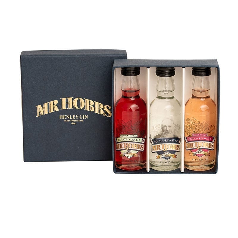 Mr Hobbs Miniatures 5cl Gin and Fruit Flavoured Gin Liqueurs at Henley Circle Online Shop