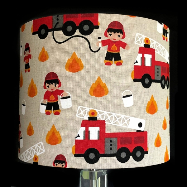 Fire engine Lampshade at Henley Circle Online Shop