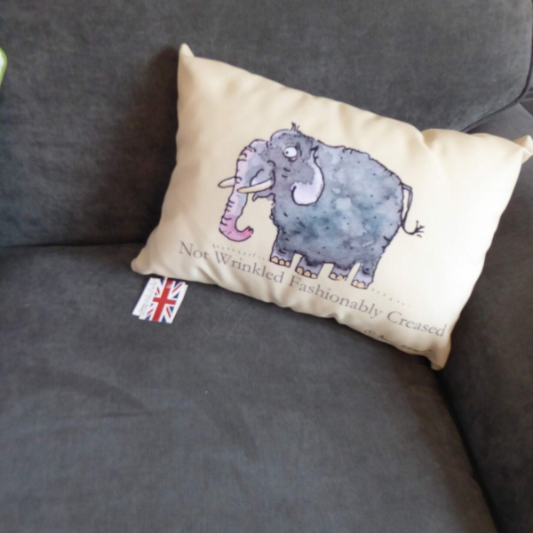 Fashion Crease Elephant Cushion at Henley Circle Online Shop