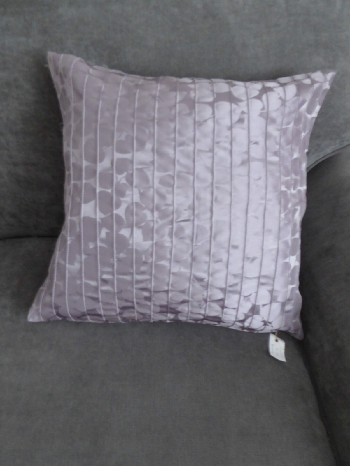Honesty Pewter Silver Cushion Cover at Henley Circle Online Shop