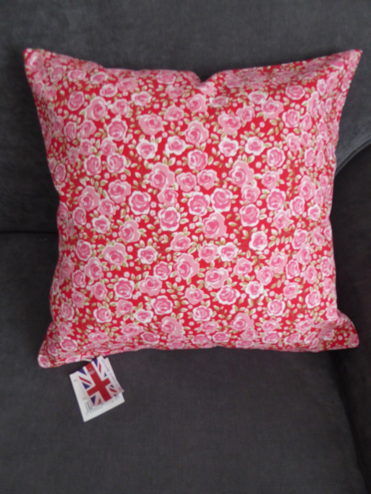 Ashley Wilde Summersdale Poppy Cushion Cover at Henley Circle Online Shop